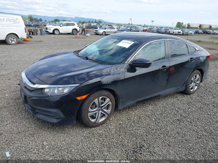 2016 Honda Civic Lx 19XFC2F50GE231935 photo 1