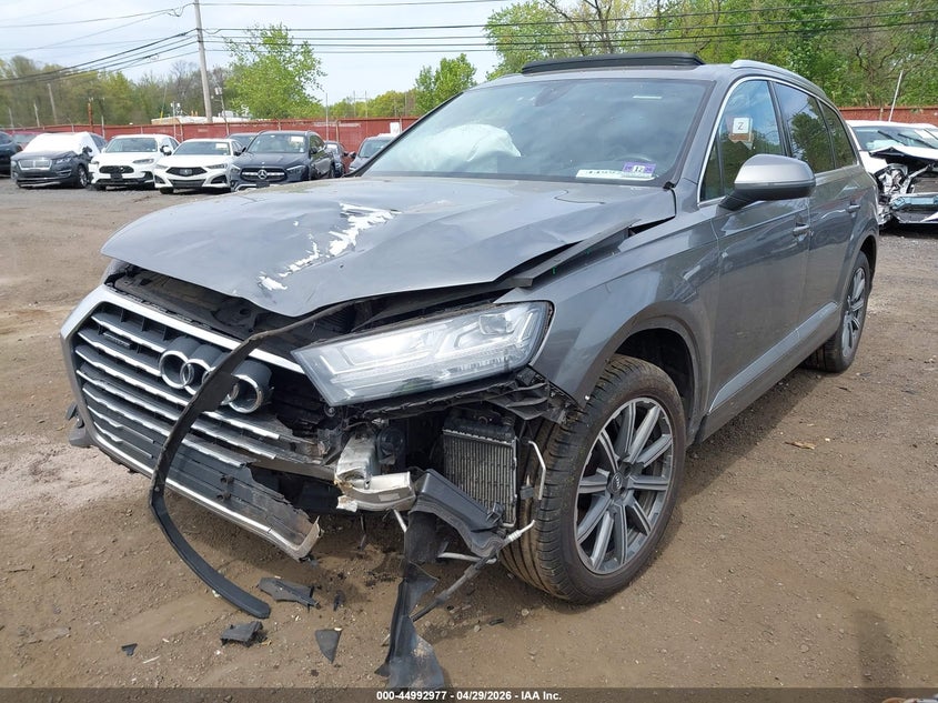 Vin: wa1laaf71jd023845, lot: 45490418, audi q7 3.0t premium 20182