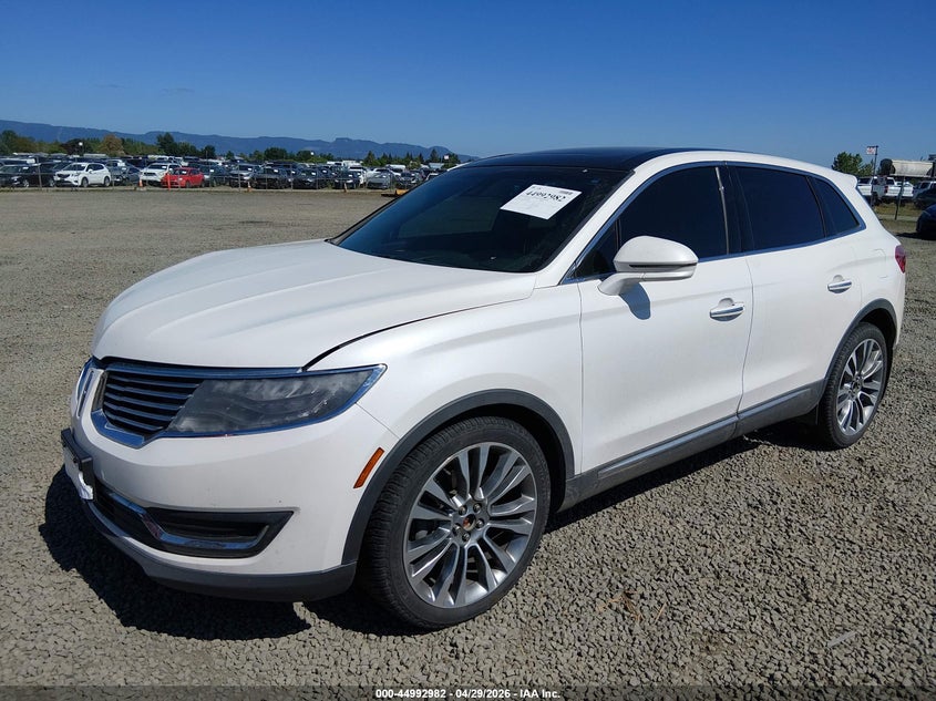 2016 Lincoln Mkx Reserve 2LMTJ8LR6GBL40586 photo 1