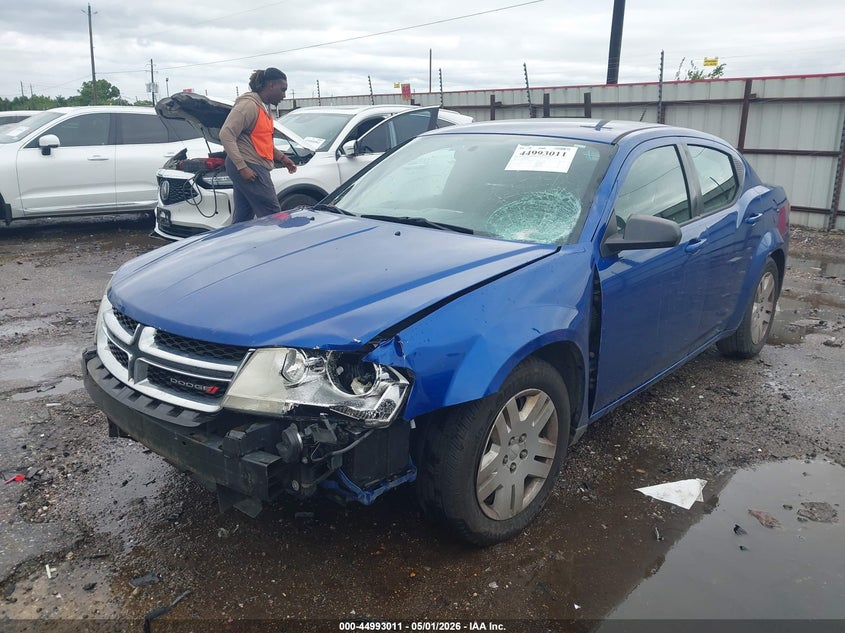 Vin: 1c3cdzab4en196397, lot: 45490452, dodge avenger se 20142