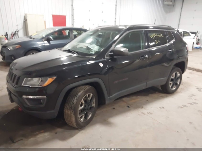 Vin: 3c4njddb3jt234613, lot: 45490453, jeep compass trailhawk 4x4 20182