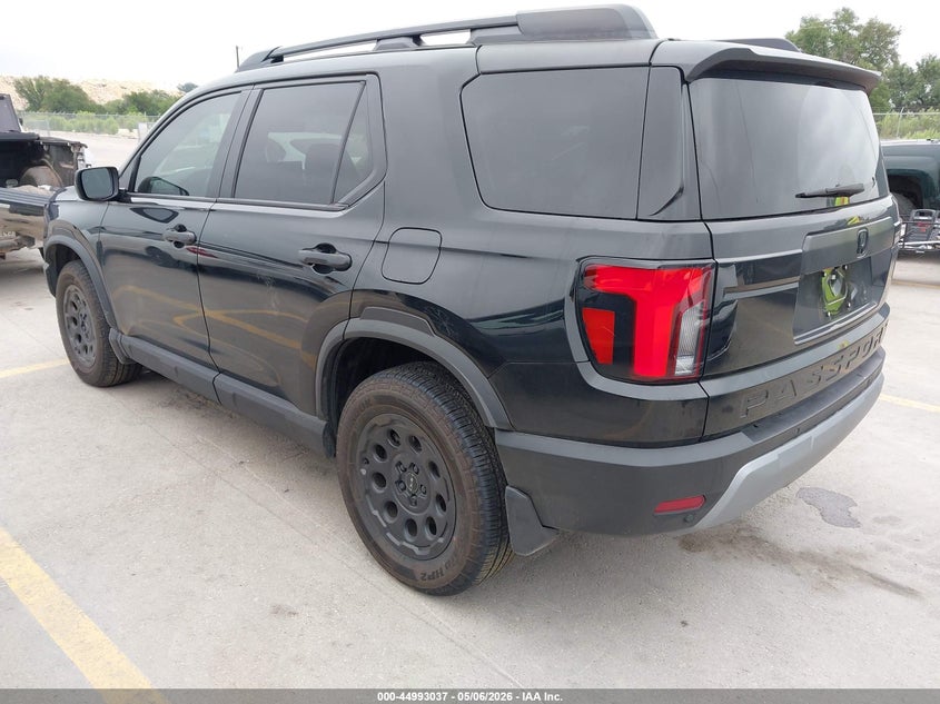 Vin: 5fnyf9h37tb024368, lot: 45490478, honda passport awd rtl/awd rtl blackout/awd rtl towing 20263