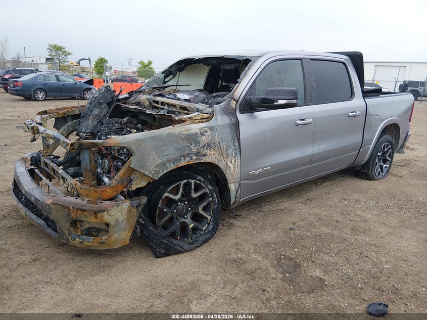 Vin: 1c6srfjp8sn546748, lot: 45490497, ram 1500 laramie  4x4 5'7 box 20252