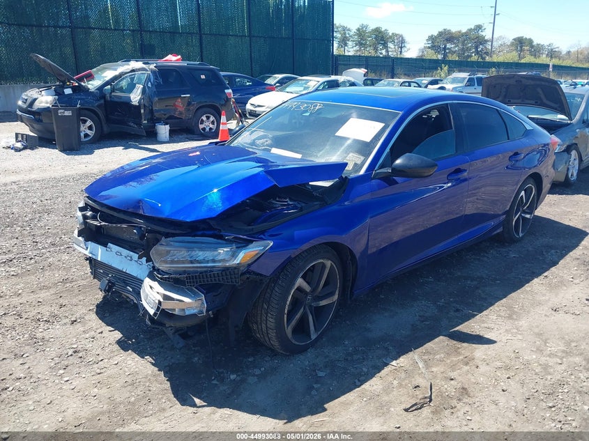 1HGCV2F35MA023755 2021 HONDA ACCORD SPORT 2.0T photo 1