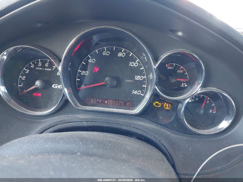 2010 Pontiac G6 VIN: 1G2ZA5E03A4125826 Lot: 44993137