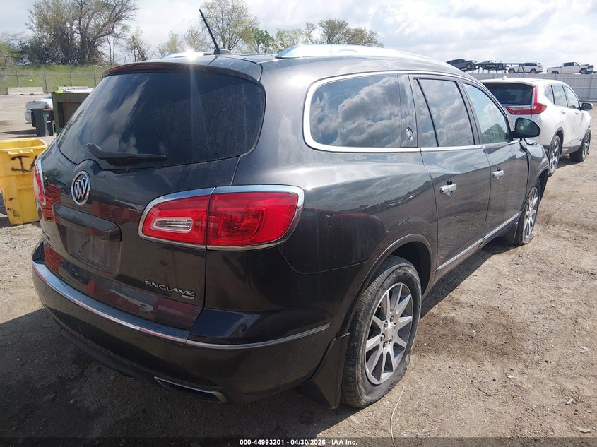 Vin: 5gakvbkd5ej250424, lot: 45490642, buick enclave leather 20144