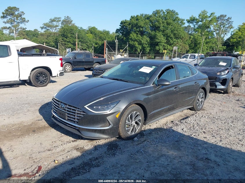 2023 Hyundai Sonata Hybrid Blue KMHL24JJ8PA081559 photo 1