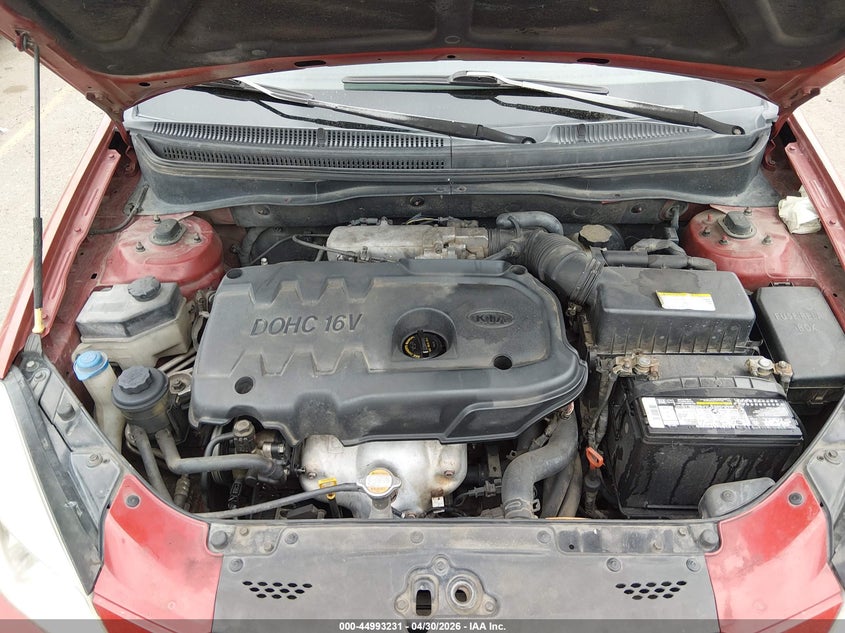 2007 Kia Rio Lx VIN: KNADE123376243144 Lot: 44993231