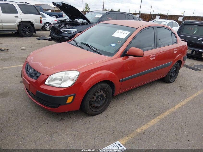 2007 Kia Rio Lx KNADE123376243144 photo 1