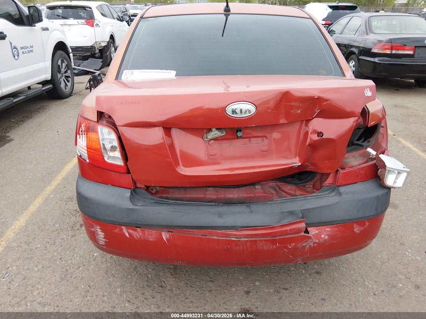 2007 Kia Rio Lx VIN: KNADE123376243144 Lot: 44993231