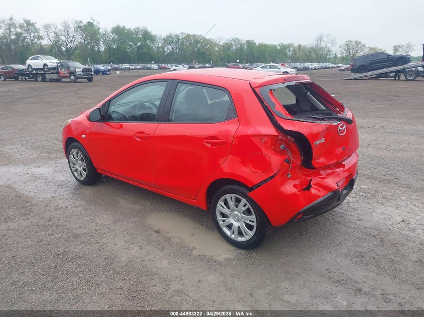 Vin: jm1de1ky4c0137488, lot: 45490762, mazda mazda2 sport 20123