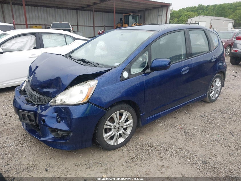 2011 Honda Fit 1.5 Sport blue Lot 111044993459 Vin JHMGE8H5XBC024126