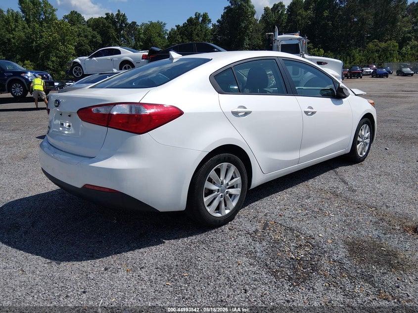 Vin: knafx4a6xe5087834, lot: 45490983, kia forte lx 20144