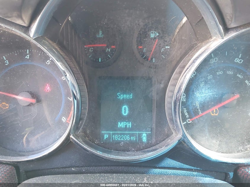 CHEVROLET CRUZE 2012 VIN 1G1PF5SC5C7261890