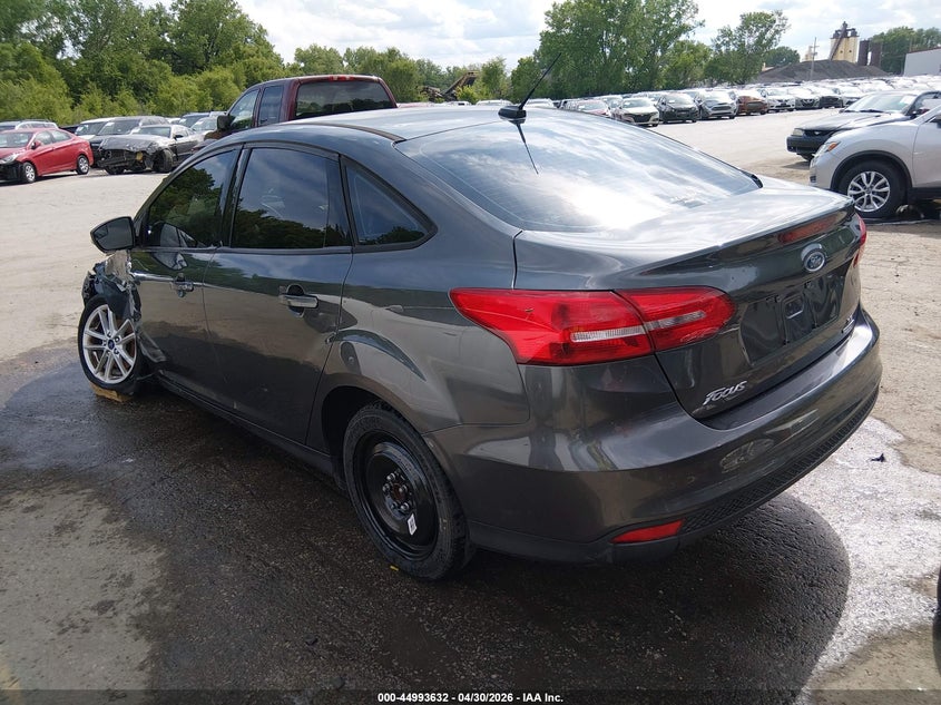 Vin: 1fadp3f21gl391407, lot: 45491073, ford focus se 20163