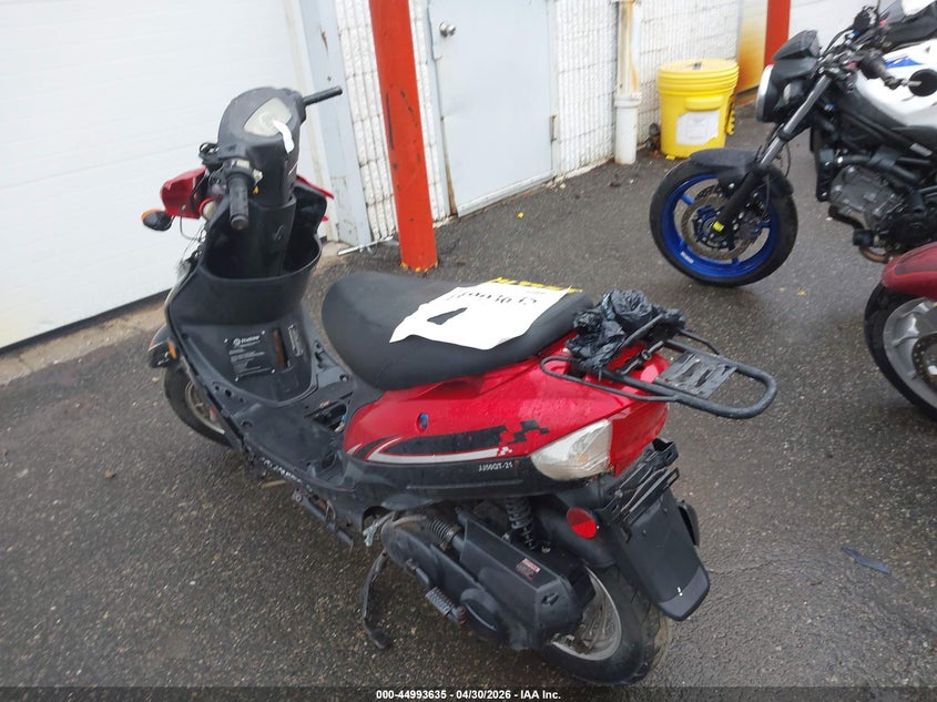 VIN: LLPVGBAK1N1050511 2022 ZHEJIANG R SCOOTER 50