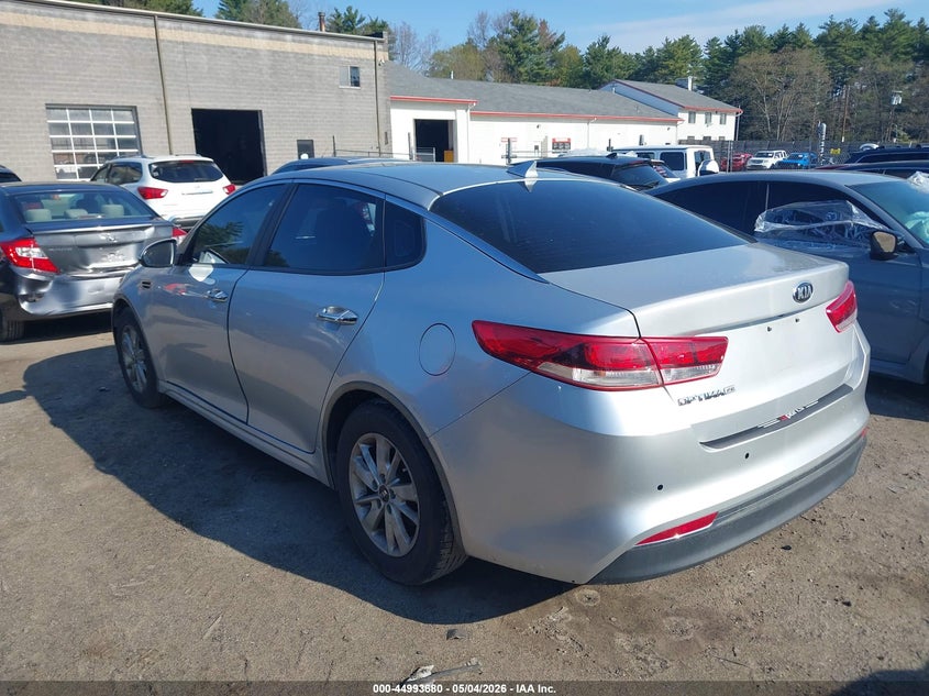 Vin: 5xxgt4l34jg198312, lot: 45491121, kia optima lx 20183