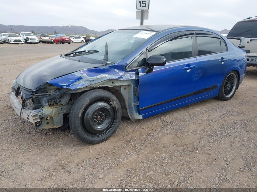 2007 Honda Civic Lx JHMFA16577S003376 photo 1