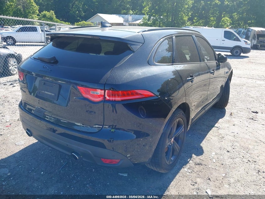 Vin: sadcl2bv2ha890083, lot: 45491379, jaguar f-pace 35t r-sport 20174