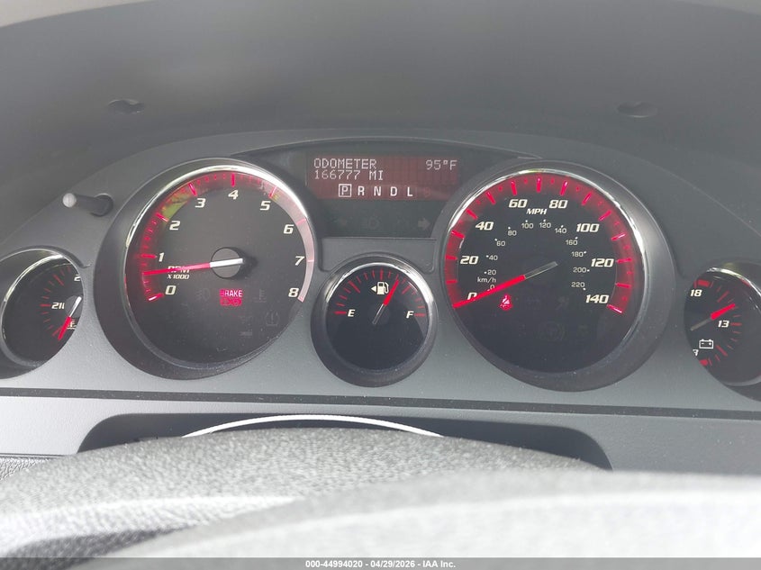 2012 GMC ACADIA SPORT UTILITY VEHICLE 3.6L V-6 DI, DOHC, VVT, 288HP