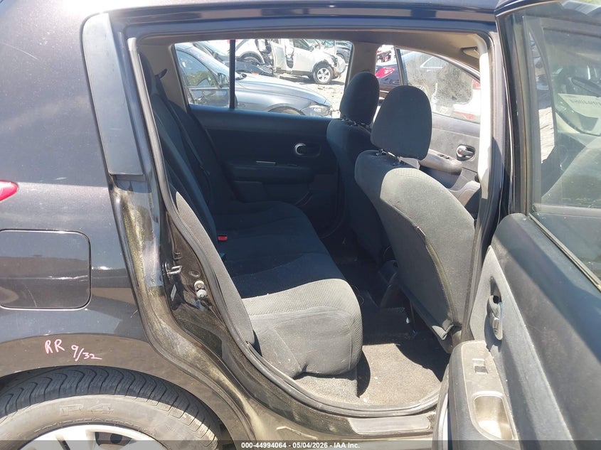 2012 Nissan Versa 1.8 1.8 S Black Lot 111044994064 Vin 3N1BC1CP4CL361126