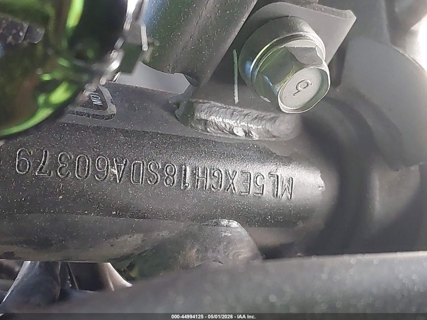 2025 Kawasaki Ex500 H VIN: ML5EXGH18SDA60379 Lot: 44994125