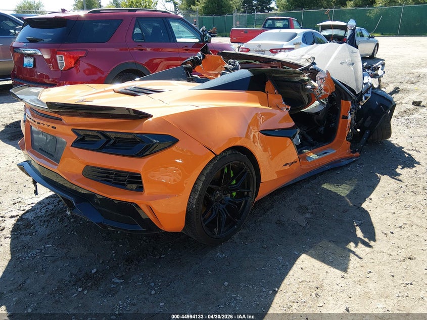 Vin: 1g1yf3d37p5601550, lot: 45491574, chevrolet corvette z06 rwd  3lz 20234