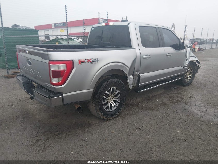 Vin: 1ftfw1e8xmfb60421, lot: 45491696, ford f-150 lariat 20214
