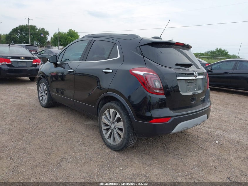 Vin: kl4cjasb7kb717561, lot: 45491771, buick encore fwd preferred 20193