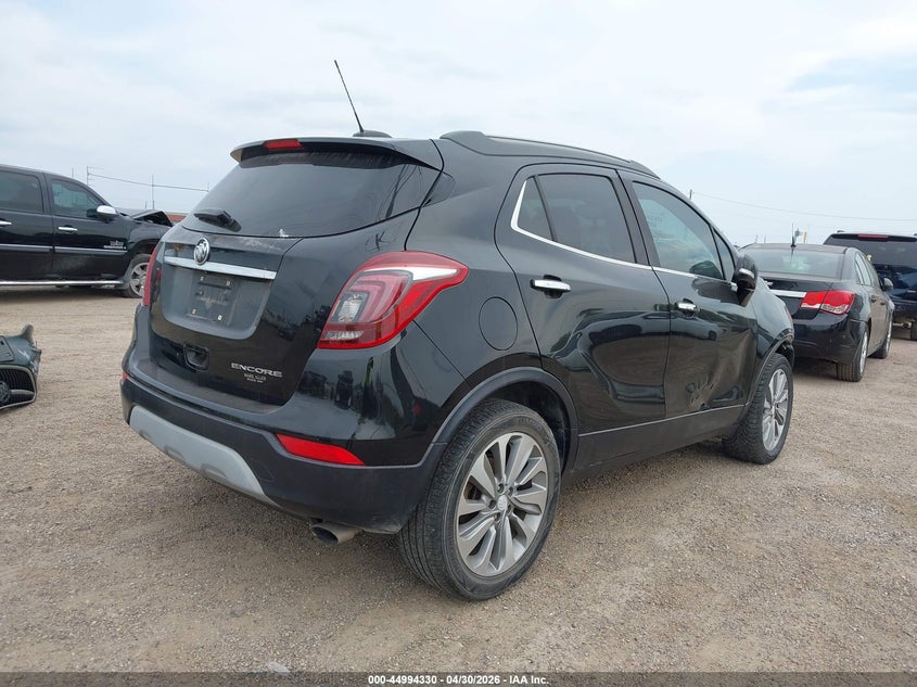 Vin: kl4cjasb7kb717561, lot: 45491771, buick encore fwd preferred 20194