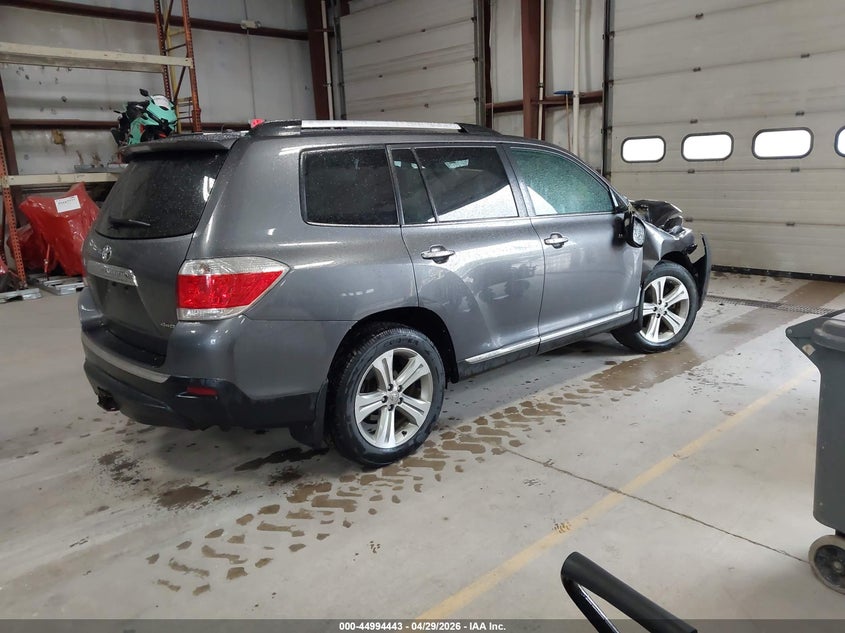 Vin: 5tddk3eh9bs090132, lot: 45491884, toyota highlander limited v6 20114