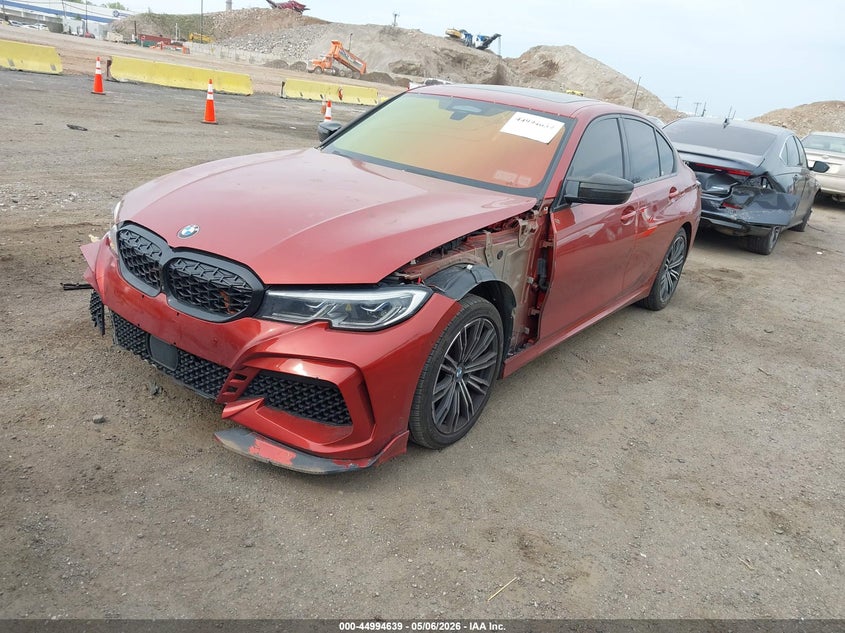 Vin: wba5u9c06lfh60199, lot: 45492080, bmw m340i m340i xdrive 20202