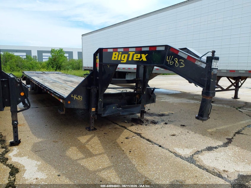 2021 BIG TEX TRAILER CO INC GOOSENECK FLATBED auction photo 1