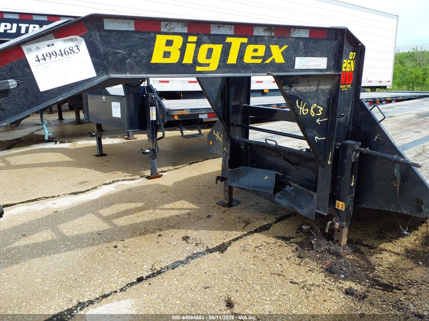 2021 BIG TEX TRAILER CO INC GOOSENECK FLATBED auction photo 6