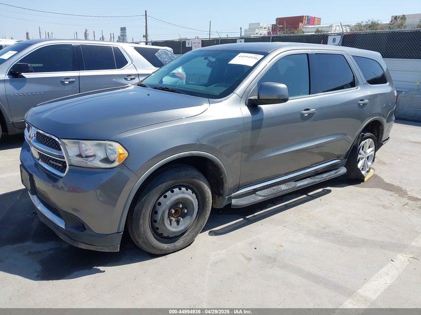 1C4RDHAG0CC138372 2012 Dodge Durango 3.6 Sxt grey