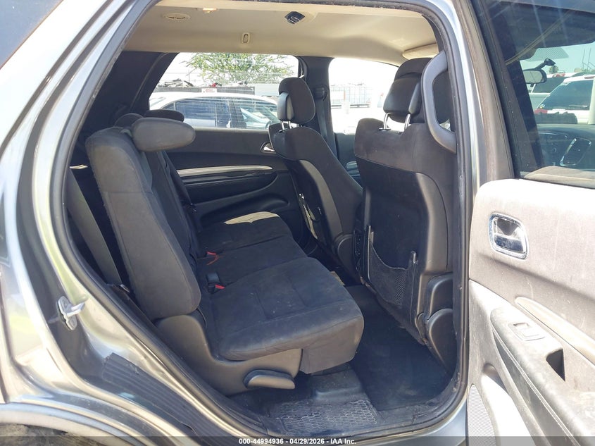 2012 Dodge Durango 3.6 Sxt grey Lot 111044994936 Vin 1C4RDHAG0CC138372