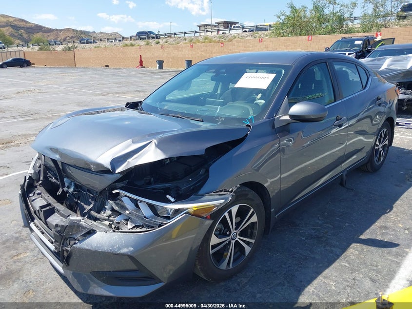 VIN 3N1AB8CV8MY302767 2021 NISSAN SENTRA SV XTRONIC CVT