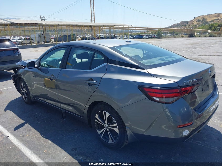 VIN 3N1AB8CV8MY302767 2021 NISSAN SENTRA SV XTRONIC CVT