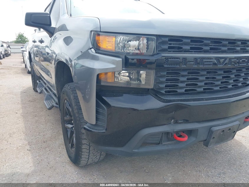 VIN 3GCPYCEK7NG124515 2022 CHEVROLET SILVERADO 1500 LTD 4WD  SHORT BED CUSTOM TRAIL BOSS