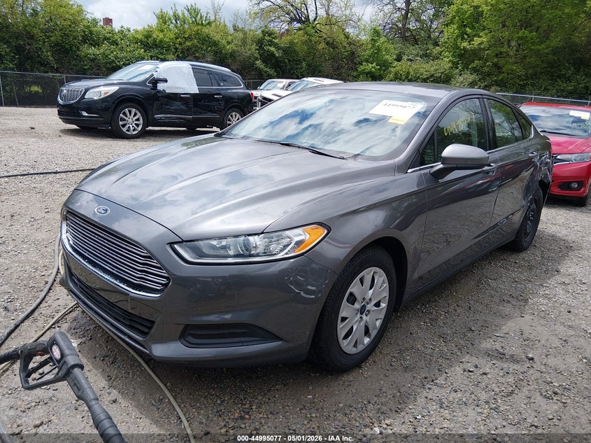 2014 Ford Fusion S 3FA6P0G73ER335968 photo 1