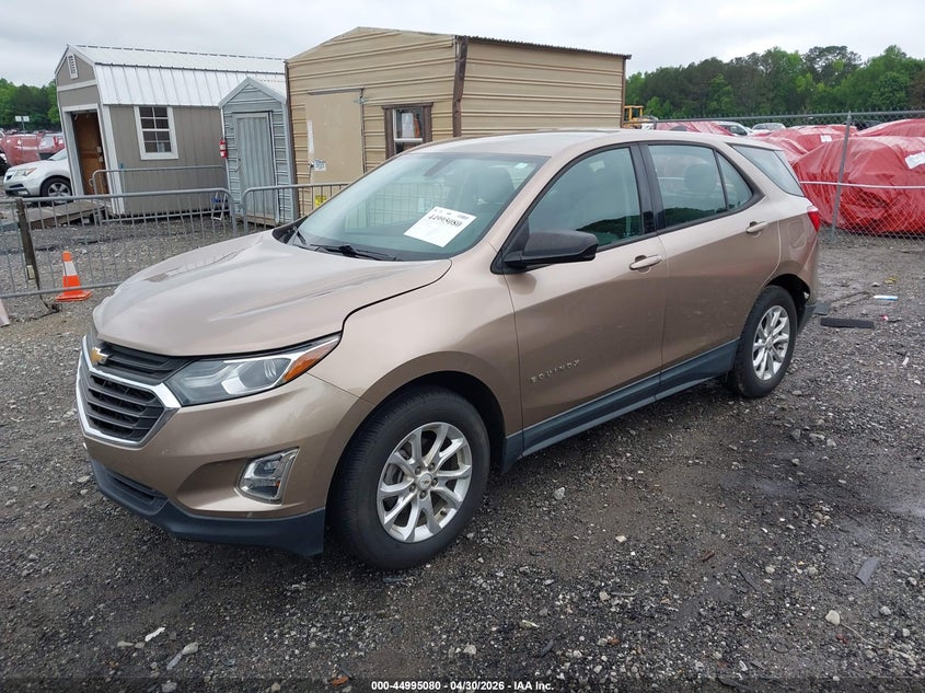 2018 Chevrolet Equinox Ls 2GNAXHEV4J6244253 photo 1