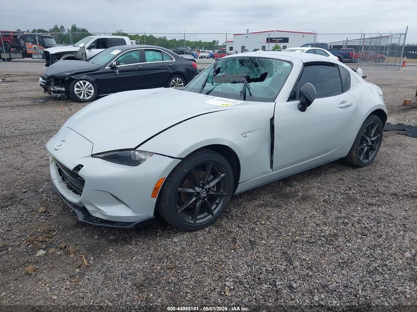 Vin: jm1ndal78h0100593, lot: 45492582, mazda mx-5 miata rf club 20172