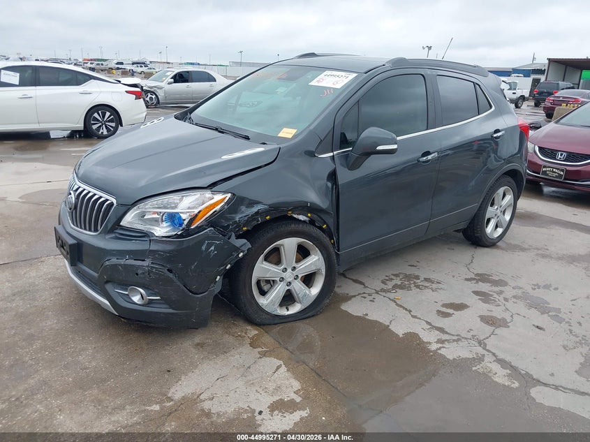 Vin: kl4cjdsb3gb701768, lot: 45492712, buick encore premium 20162