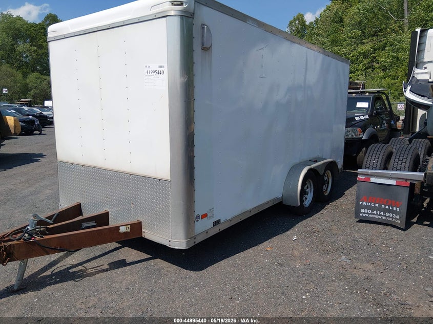 2016 OTHER CONTINENTAL ENCLOSED TRAILER TRAILER N/A