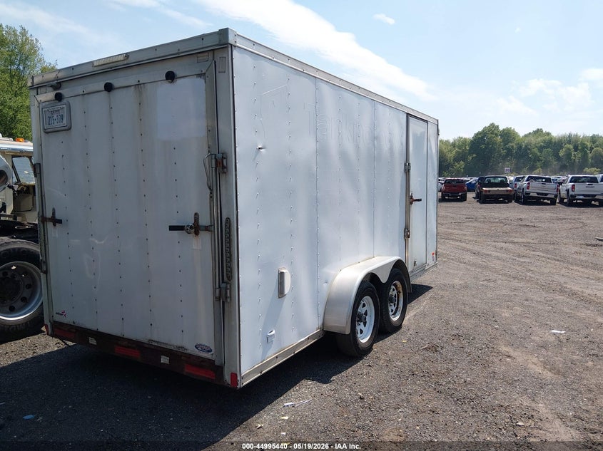2016 OTHER CONTINENTAL ENCLOSED TRAILER TRAILER N/A