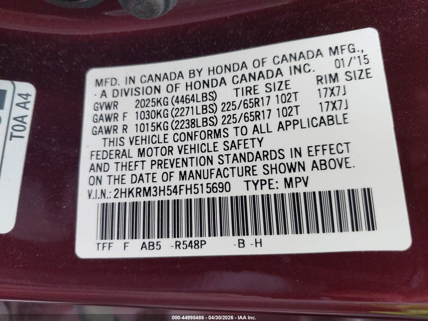 AtlanticExpress - Honda CR-V