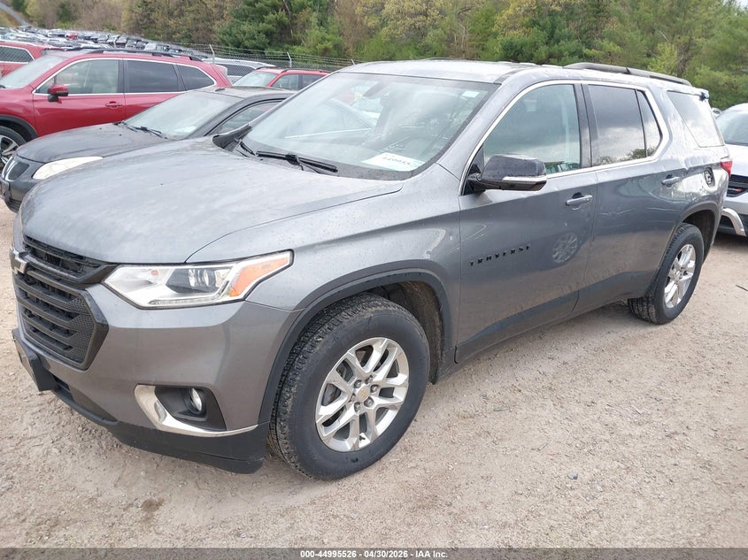 2019 Chevrolet Traverse 3lt 1GNEVHKW3KJ203640 photo 1
