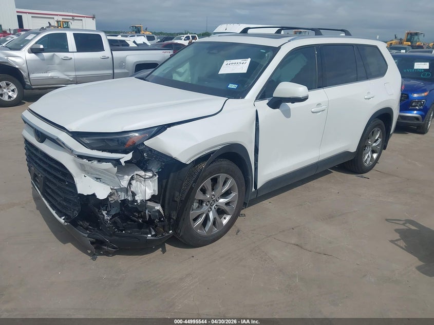 Vin: 5tdacab56rs029913, lot: 45492985, toyota grand highlander hybrid limited 20242
