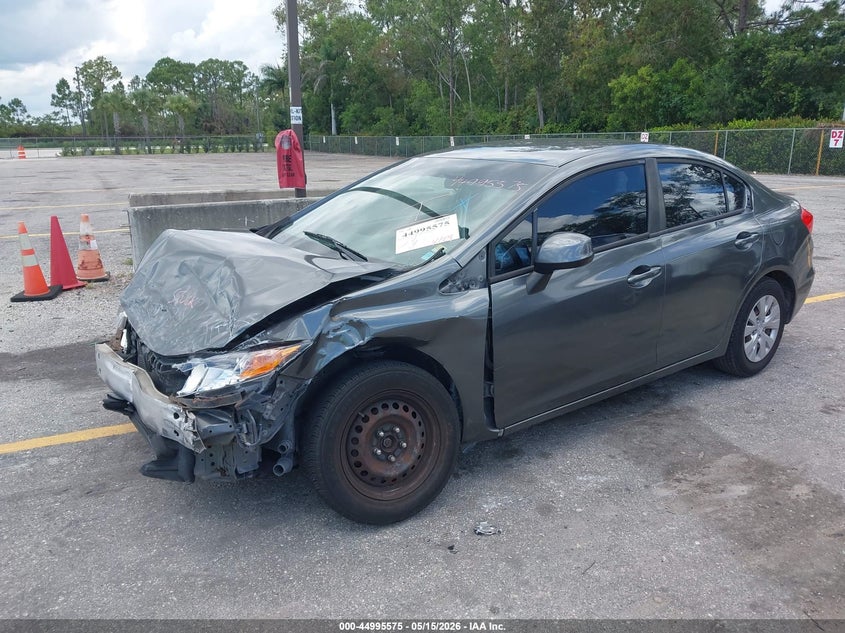 2012 Honda Civic Lx 19XFB2F59CE040124 photo 1