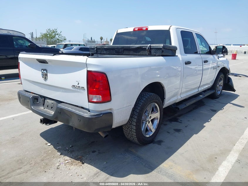 Vin: 1c6rr7st3js348157, lot: 45493049, ram 1500 tradesman  4x4 6'4 box 20184